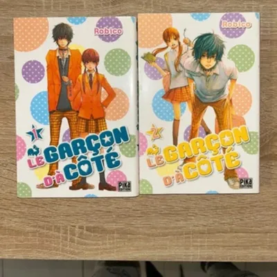 Manga Le Garçon d’à Côté - 2 tomes neufs RARES